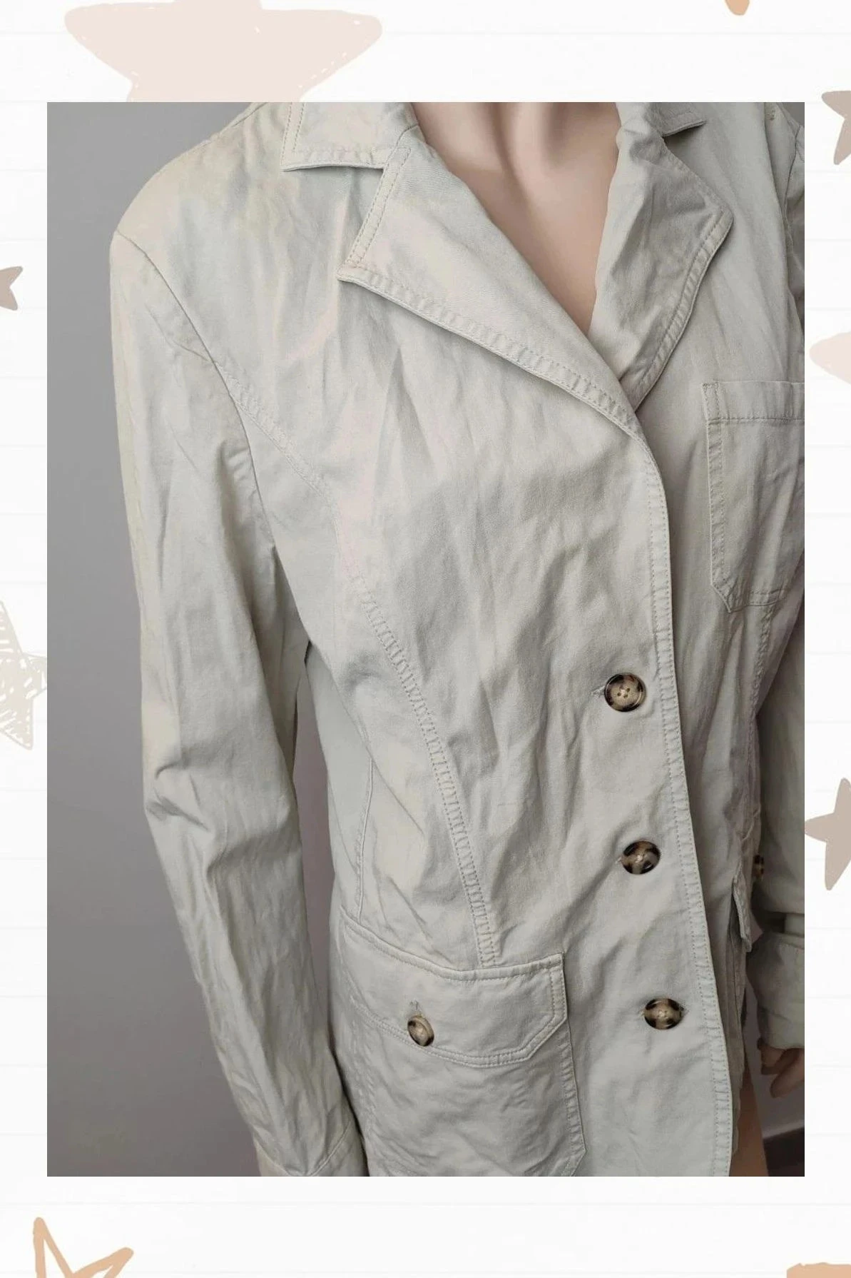 Casaco tipo gabardine feminino GANT – photo 2